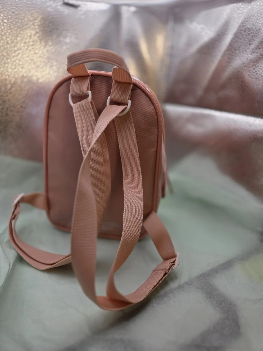 adidas Trefoil Mini Backpack in Blush Pink